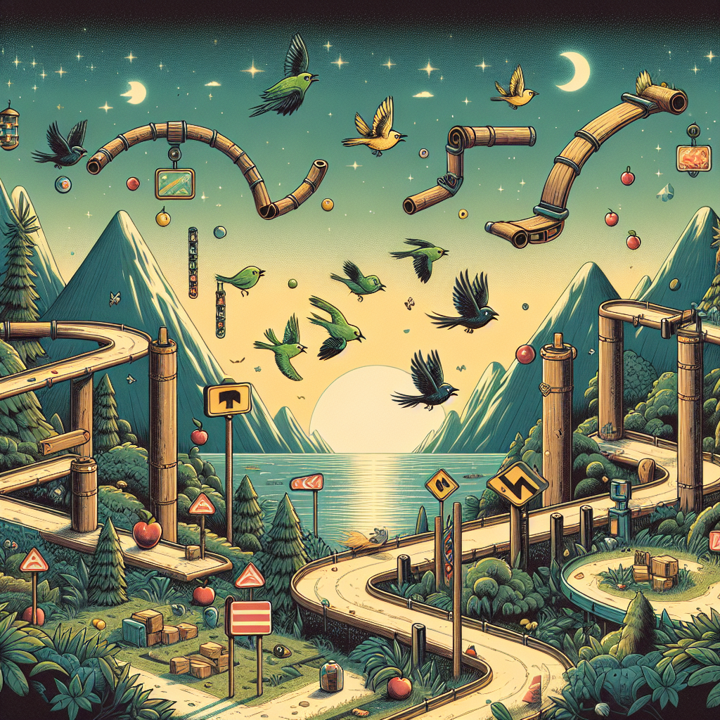 Interactive environment in Chicken Road 2